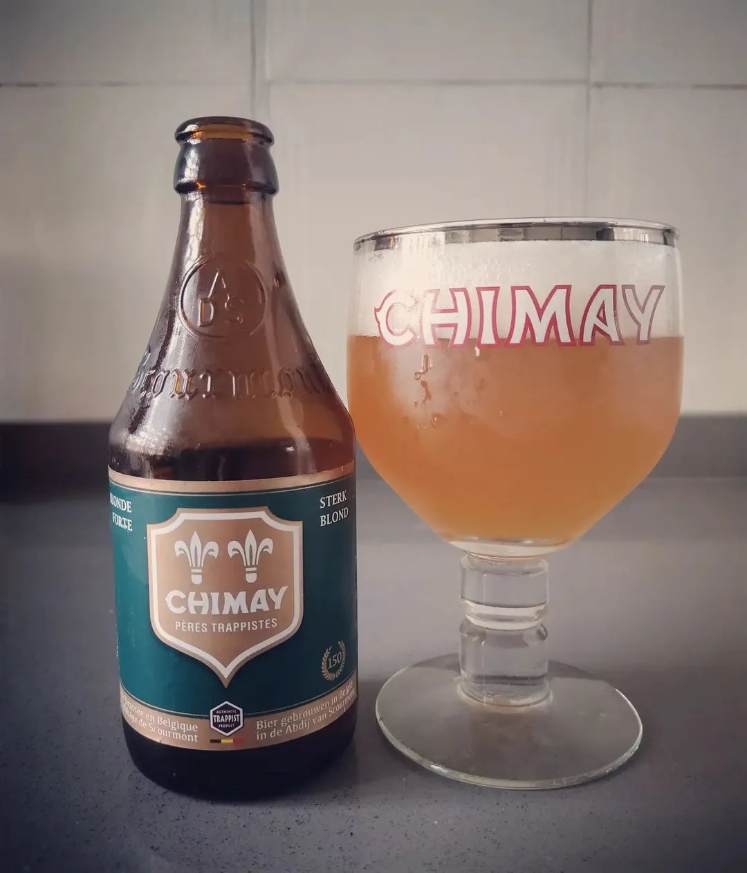 Chimay Green Trappist Blonde